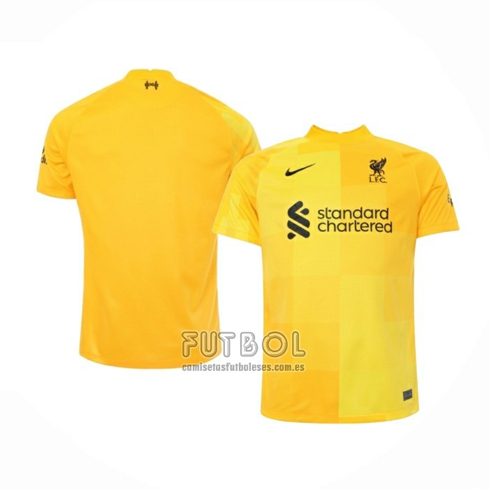 Camiseta Liverpool Portero 2021-2022 Amarillo